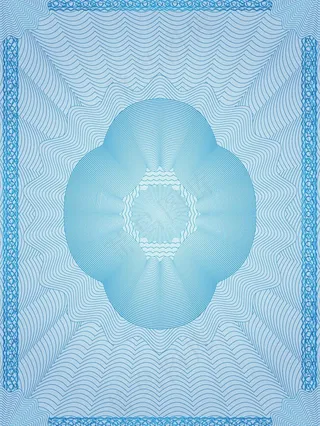 文凭毕业证书花纹花边框图片