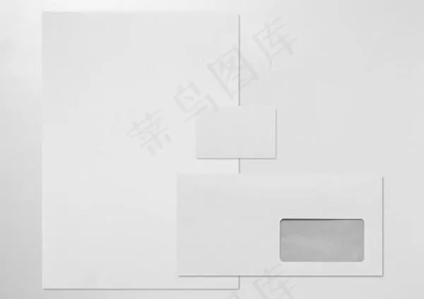 VI实物（办公用品）信纸、信封、名...