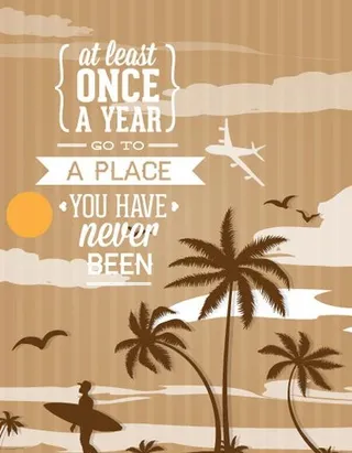 夏日旅游背景图片