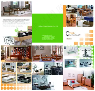 家具创意画册三折页英文版