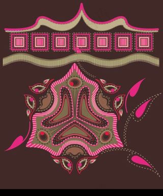 民族风印花图案