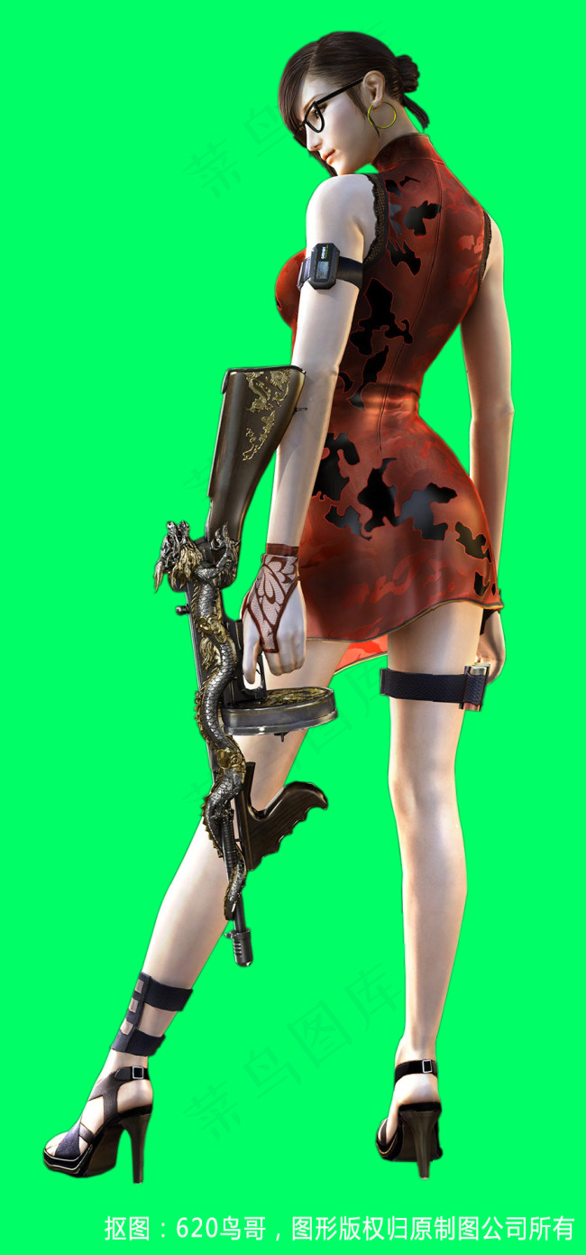 CF穿越火线女性角色-潜伏者-兰