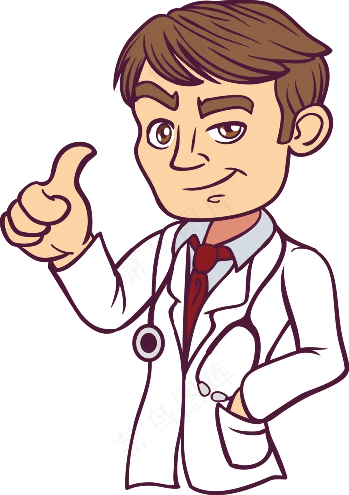 卡通点赞人物PNG免扣素材psd模版下载