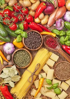 瓜果蔬菜菜板子图片