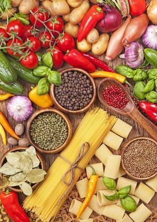 瓜果蔬菜菜板子图片