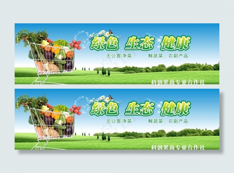 蔬菜广告图片(210X297)cdr矢量模版下载