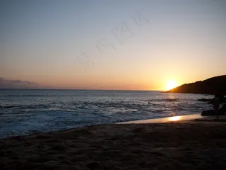 夕陽 旅遊 景觀 景象 天空 雲彩...