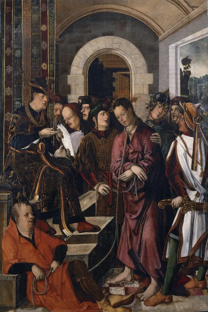 欧洲宗教写实油画人物