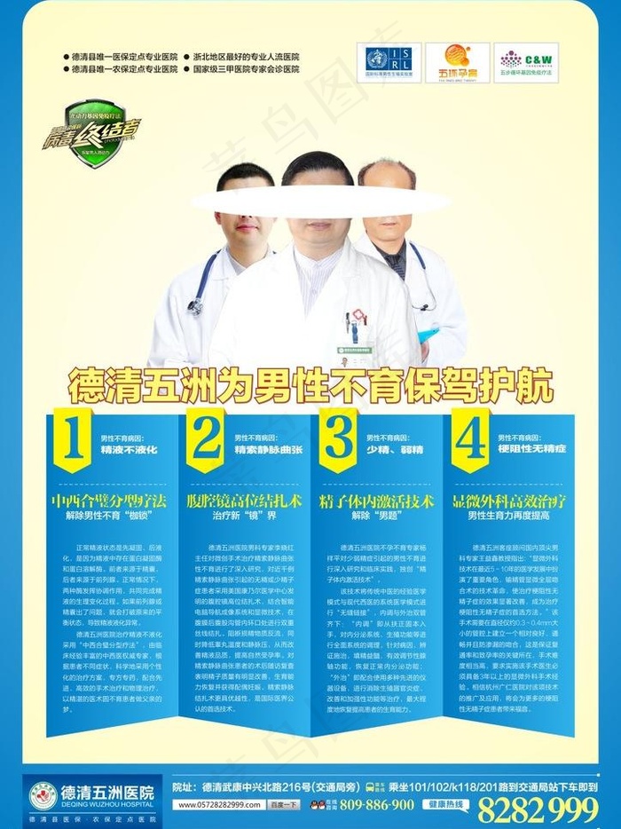男性不育广告图片cdr矢量模版下载