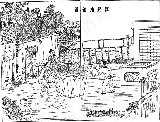 分金炉清锈底eps,ai矢量模版下载