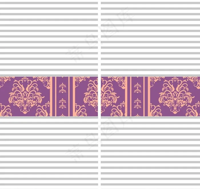 欧式底纹图片eps,ai矢量模版下载