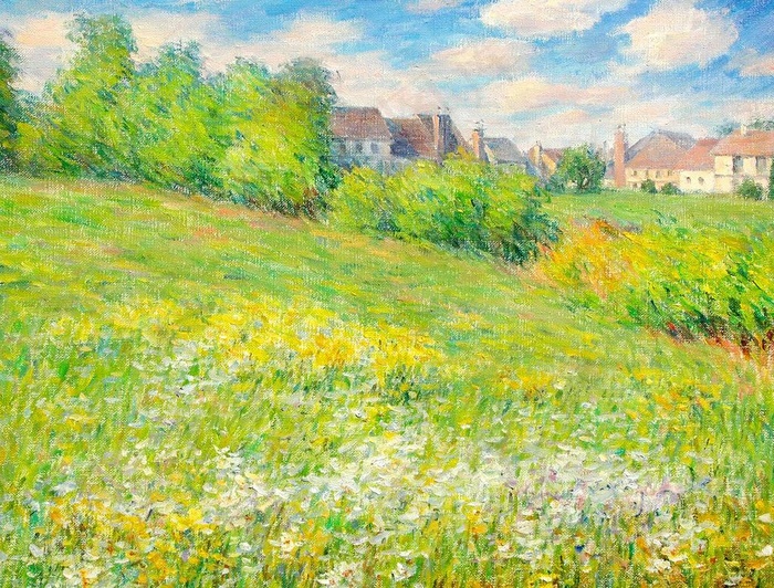 新泽西春天的风景图片