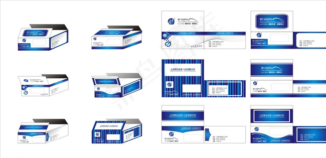 通用箱图片cdr矢量模版下载