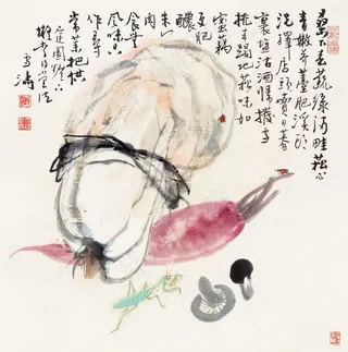 蔬果草虫图图片