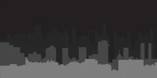 城市建筑剪影图片