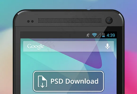 HTC模型psd模版下载