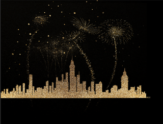 黄   黄色   黄金    城市   金粉   