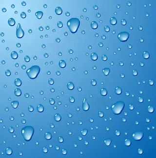 蓝色水滴设计背景图片AI矢量下载