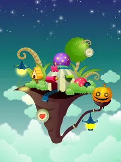 万圣节可爱卡通图图片