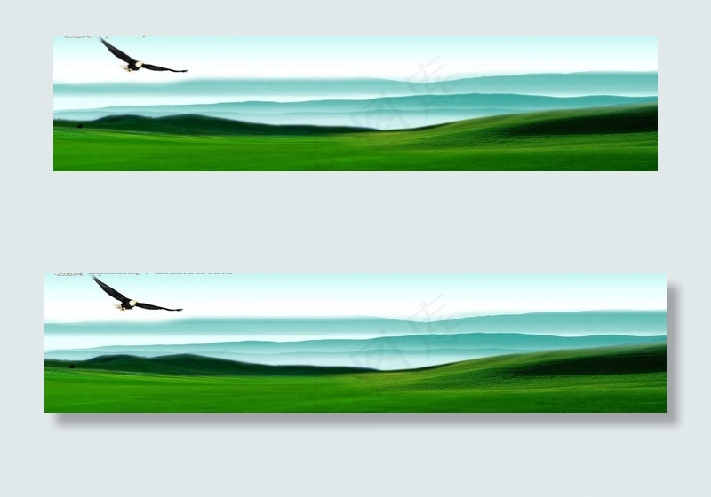 形象墙（风景画）图片