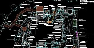 别墅绿化设计平面施工图