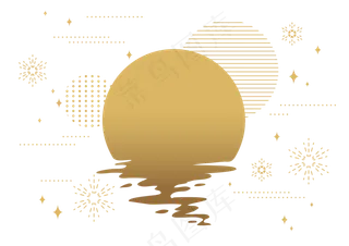 中秋水中圆月中秋水中圆月