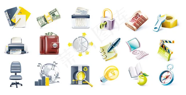 精美图标矢量素材 精美图标矢量素材