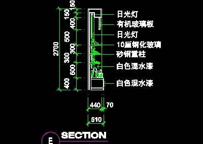 鞋帽店、服装店橱窗门面实例cad详...