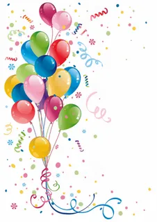 缤纷多彩的气球