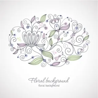 好的背景图案02矢量