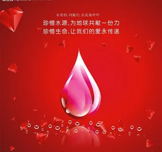 珍惜水源 珍爱生命图片