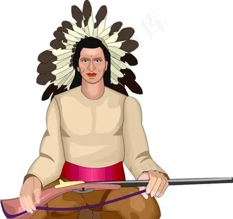 民族人物 矢量素材 EPS_004...