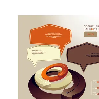 时尚彩色贴纸01矢量素材