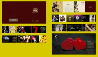 酒吧宣传画册设计矢量素材