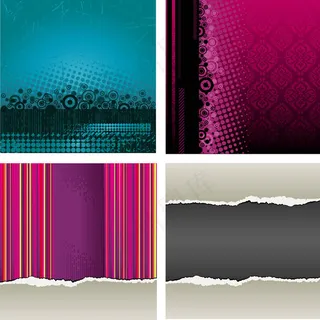 旧的格局 纹理02矢量