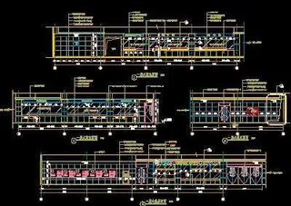 大堂立面图5-门诊、急诊楼装修施工...