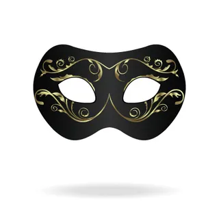 各种狂欢节面具元素矢量集01