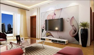 电视背景墙装修设计效果图