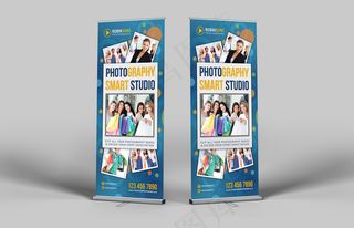 展架 易拉宝 简约 时尚 