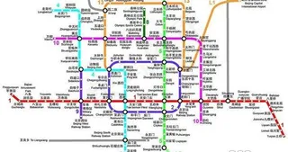 北京地铁矢量图