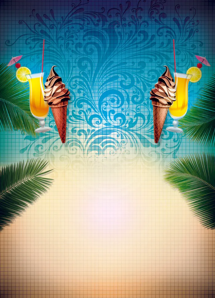 冷饮背景