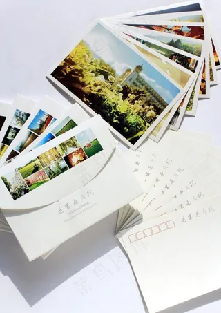 明信片一组图片