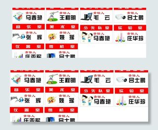 学校各科室牌图片