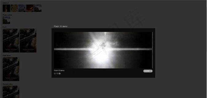 使用jQuery框架的pretty...