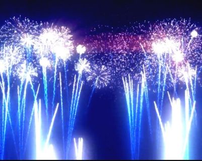 新年炫丽烟花视频