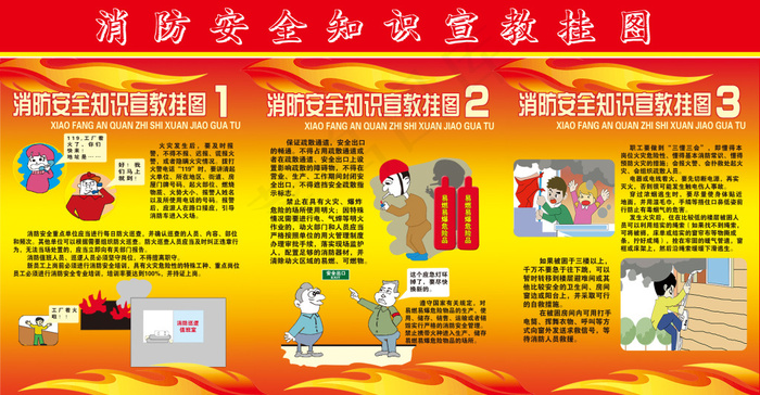 消防psd模版下载