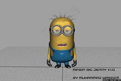 卑鄙的我小黄人模型下载