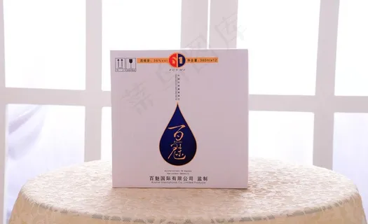 低度百魅酒正面外箱图片