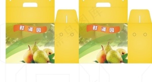 梨头 水果礼盒图片