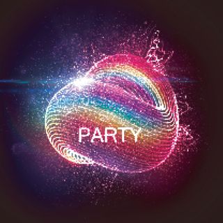 炫丽抽象光线光斑矢量图形